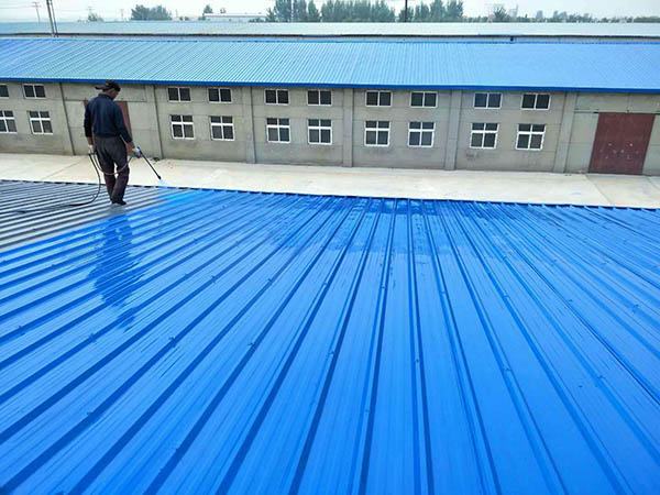隆子 彩钢瓦喷漆翻新工业厂房、仓库